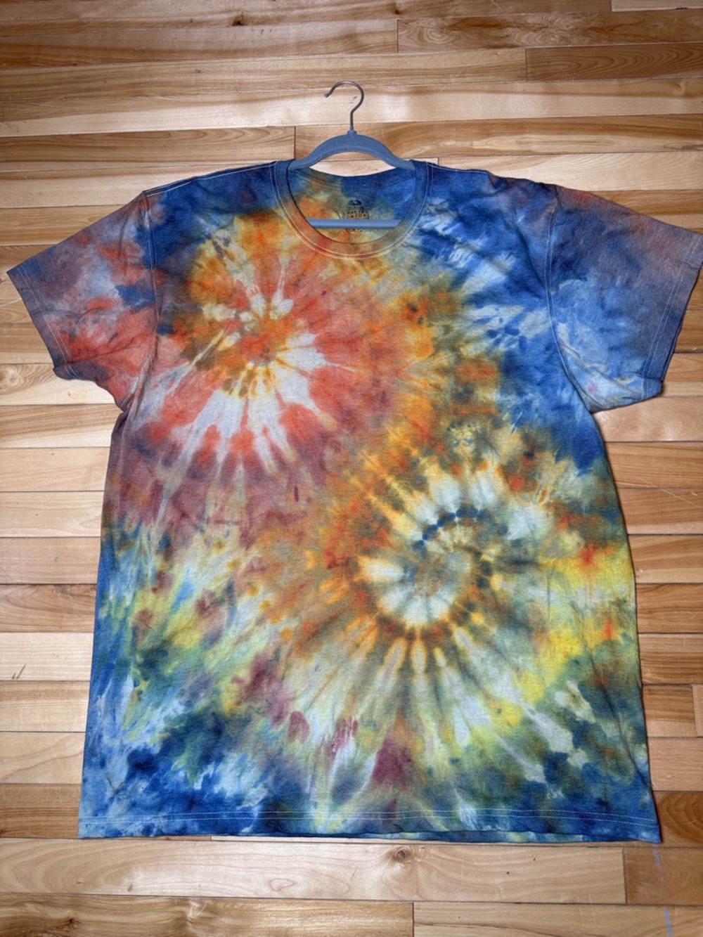Tie-Dye Short Sleeve T-Shirt - Multicolor